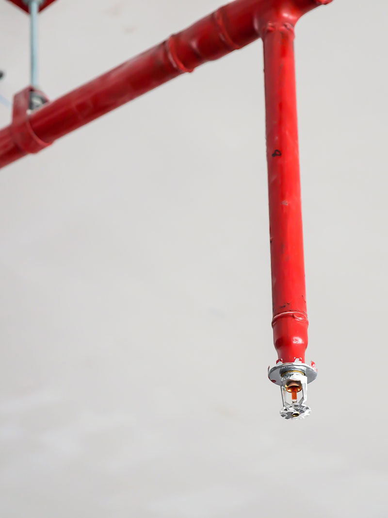 closeup-fire-water-sprinkler-ceiling